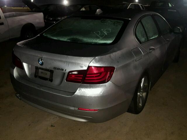 WBAXG5C55CDX06485 - 2012 BMW 528 SILVER photo 4