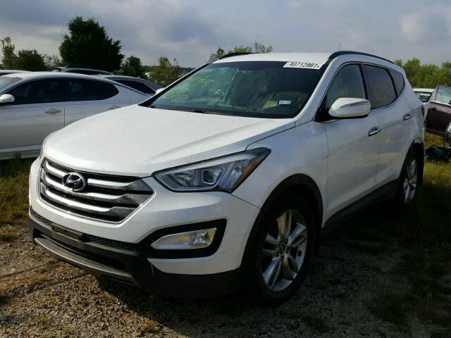 5XYZU3LA7DG074551 - 2013 HYUNDAI SANTA FE S WHITE photo 2