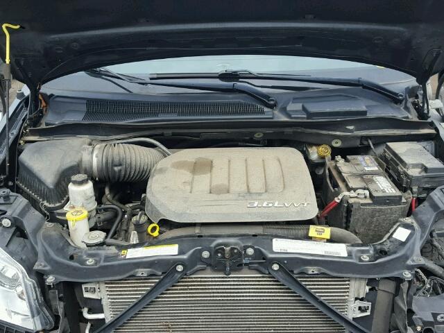 2D4RN3DG1BR755929 - 2011 DODGE GRAND CARA CHARCOAL photo 7