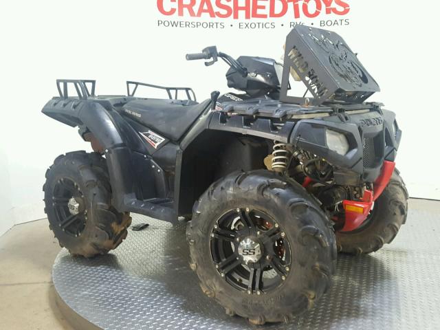 4XAZN8EA2DA068025 - 2013 POLARIS SPORTSMAN BLACK photo 2