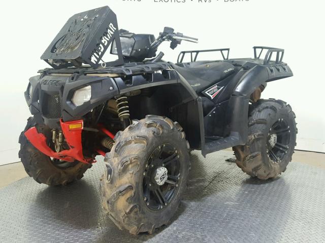 4XAZN8EA2DA068025 - 2013 POLARIS SPORTSMAN BLACK photo 4