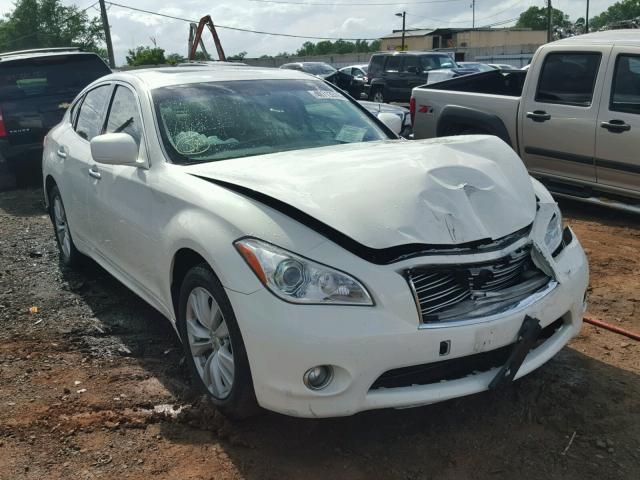 JN1BY1AR6BM372851 - 2011 INFINITI M37 X WHITE photo 1