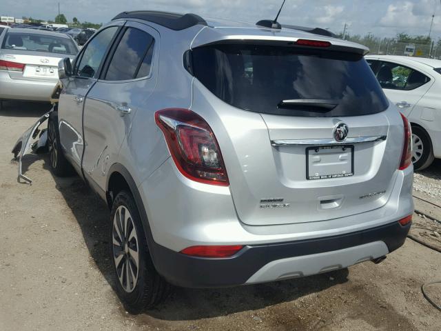 KL4CJBSB6HB245108 - 2017 BUICK ENCORE PRE SILVER photo 3