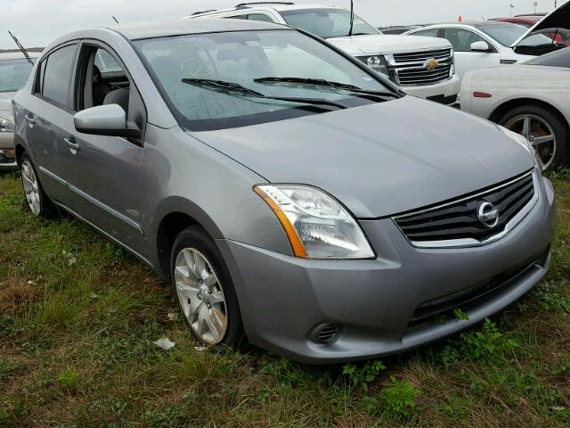 3N1AB6AP6BL650618 - 2011 NISSAN SENTRA GRAY photo 1