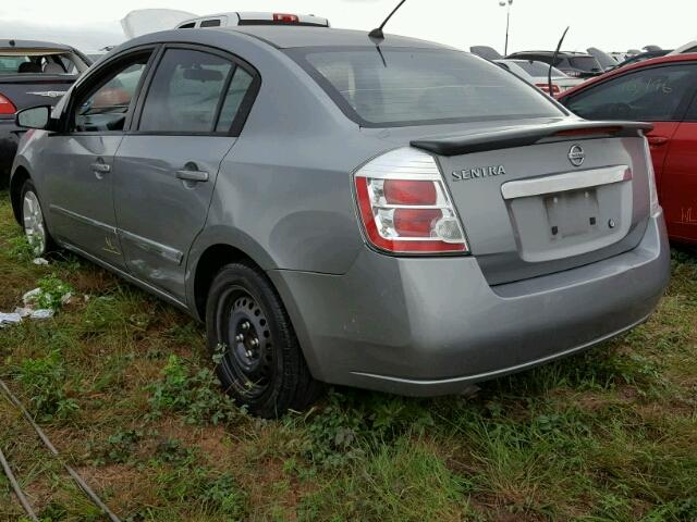 3N1AB6AP6BL650618 - 2011 NISSAN SENTRA GRAY photo 3