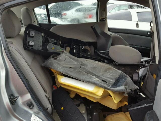 3N1AB6AP6BL650618 - 2011 NISSAN SENTRA GRAY photo 6