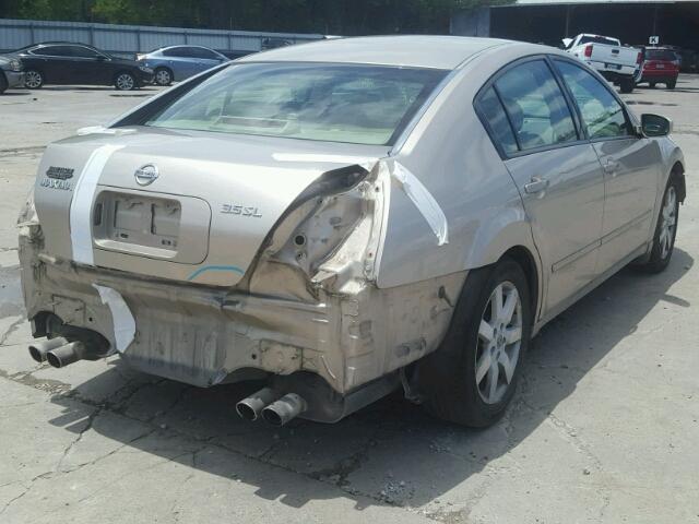 1N4BA41E75C856592 - 2005 NISSAN MAXIMA SE GOLD photo 4