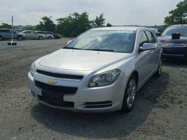 1G1ZC5EB7AF280433 - 2010 CHEVROLET MALIBU 1LT 银色 照片 2