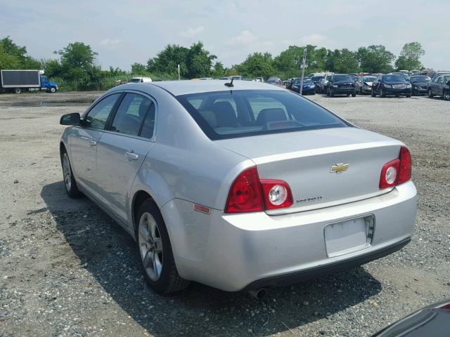 1G1ZC5EB7AF280433 - 2010 CHEVROLET MALIBU 1LT 银色 照片 3