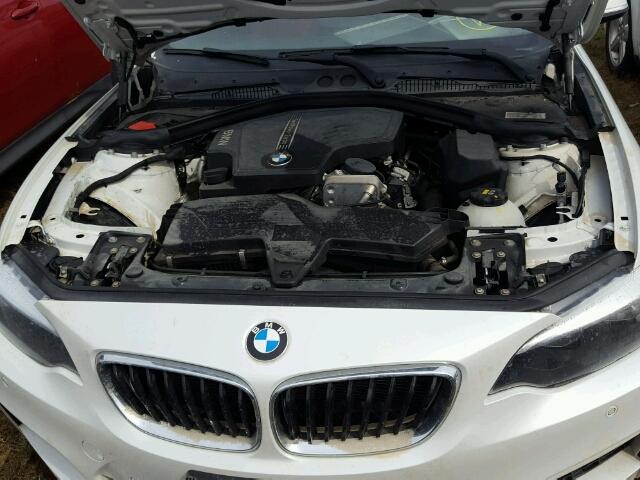 WBA1F5C57FV257723 - 2015 BMW 228 WHITE photo 7