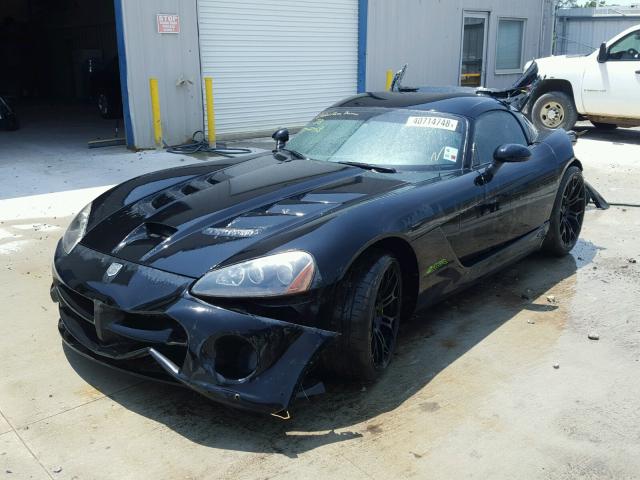 1B3AZ6JZ7AV100063 - 2010 DODGE VIPER SRT- BLACK photo 2