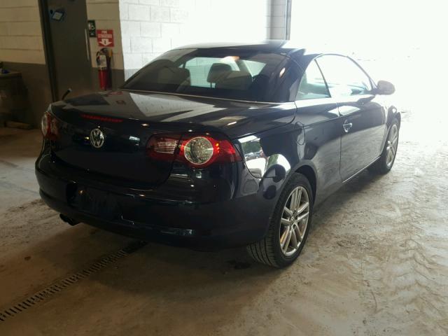 WVWFA71F98V014206 - 2008 VOLKSWAGEN EOS LUX 黑色 照片 4