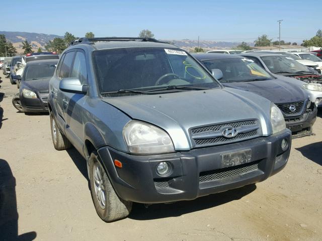 KM8JN12D57U574619 - 2007 HYUNDAI TUCSON SE GREEN photo 1