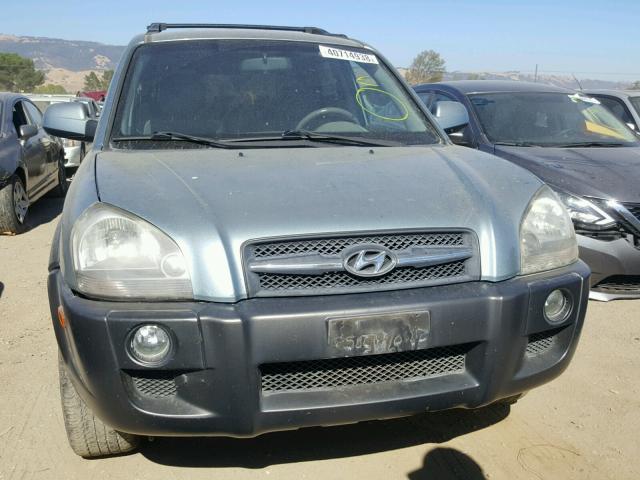 KM8JN12D57U574619 - 2007 HYUNDAI TUCSON SE GREEN photo 9