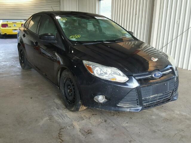 1FAHP3F25CL154110 - 2012 FORD FOCUS SE BLACK photo 1