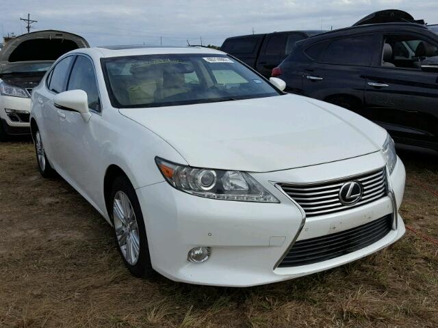 JTHBK1GG1D2050037 - 2013 LEXUS ES 350 WHITE photo 1