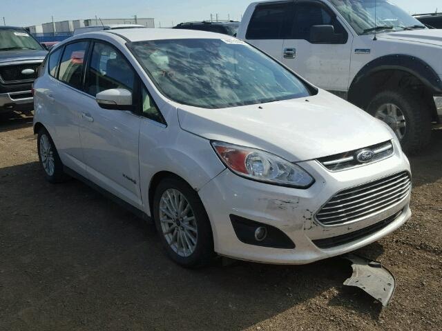 1FADP5BU3DL516163 - 2013 FORD C-MAX SEL WHITE photo 1