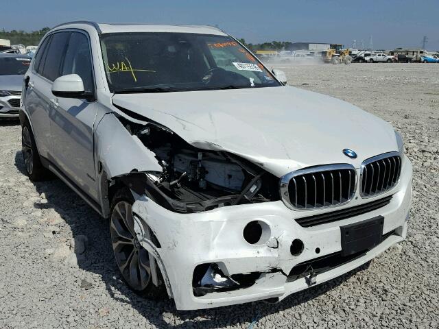 5UXKR0C52G0U49498 - 2016 BMW X5 XDRIVE3 WHITE photo 1
