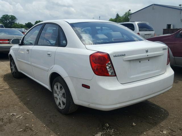 KL5JD56Z95K107934 - 2005 SUZUKI FORENZA S WHITE photo 3