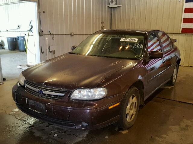 1G1NE52J4Y6150902 - 2000 CHEVROLET MALIBU LS 栗色 照片 2
