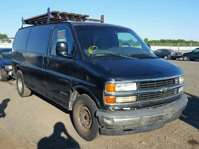 1GCFG25M221237728 - 2002 CHEVROLET EXPRESS G2 BLACK photo 1