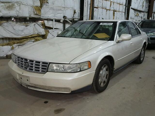 1G6KS54Y1YU157916 - 2000 CADILLAC SEVILLE SL WHITE photo 2