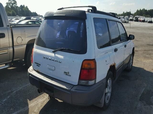 JF1SF6351XH744368 - 1999 SUBARU FORESTER L WHITE photo 4