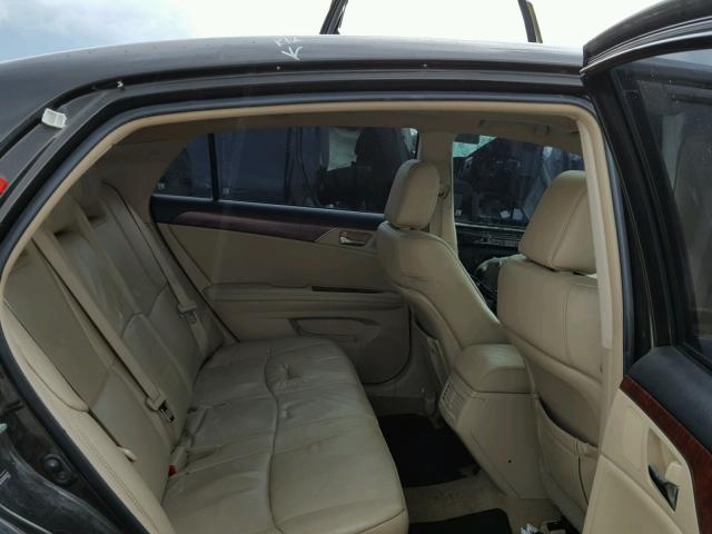 4T1BK3DB4BU384727 - 2011 TOYOTA AVALON BAS Grau Foto 6