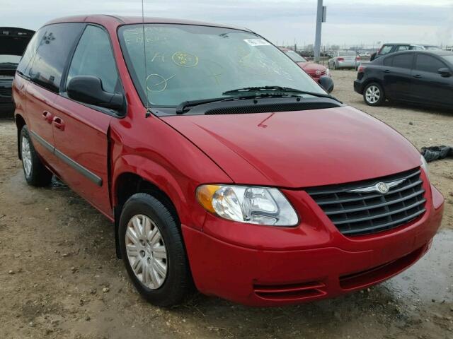 1C4GP45R55B298131 - 2005 CHRYSLER TOWN & COU BURGUNDY photo 1