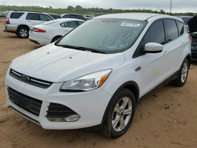 1FMCU0GX8GUA66606 - 2016 FORD ESCAPE SE WHITE photo 2