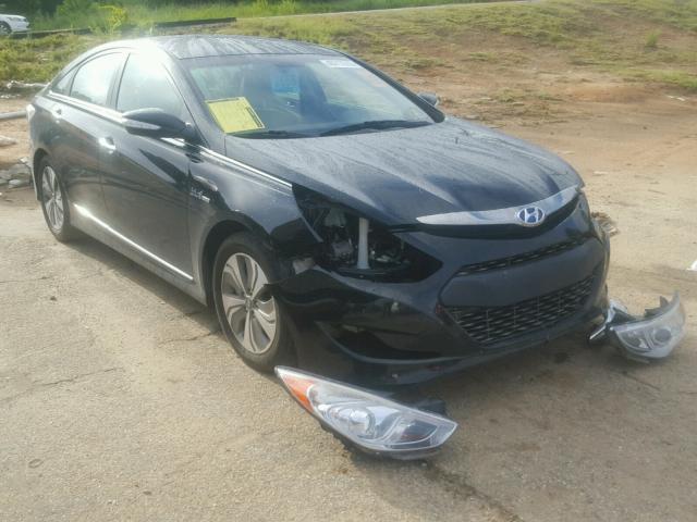 KMHEC4A4XDA080974 - 2013 HYUNDAI SONATA HYB BLACK photo 1