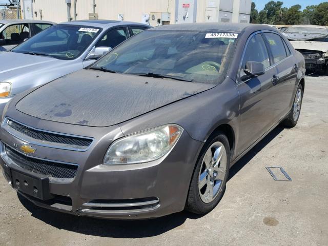 1G1ZC5EB4AF179916 - 2010 CHEVROLET MALIBU 1LT 石墨色 照片 2