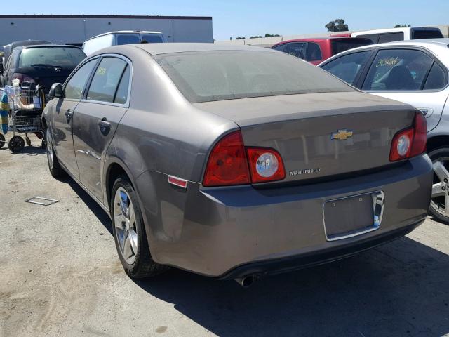 1G1ZC5EB4AF179916 - 2010 CHEVROLET MALIBU 1LT 石墨色 照片 3