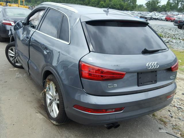 WA1EFCFS5GR011025 - 2016 AUDI Q3 PREMIUM GRAY photo 3