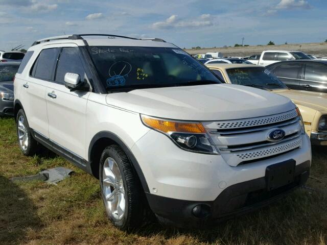 1FMHK8F88BGA83286 - 2011 FORD EXPLORER WHITE photo 1