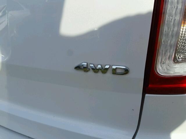 1FMHK8F88BGA83286 - 2011 FORD EXPLORER WHITE photo 9