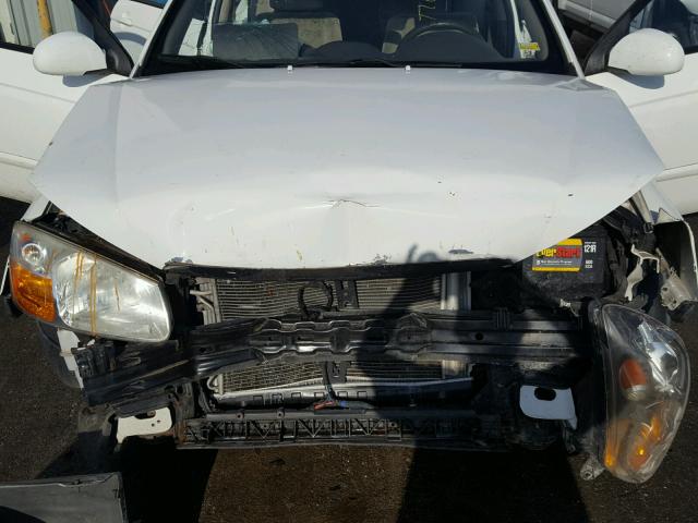 KNAFE221895620931 - 2009 KIA SPECTRA EX WHITE photo 7