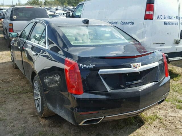 1G6AR5SX1G0107007 - 2016 CADILLAC CTS BLACK photo 3