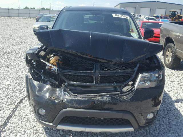 3C4PDDEGXET309260 - 2014 DODGE JOURNEY R/ BLACK photo 7