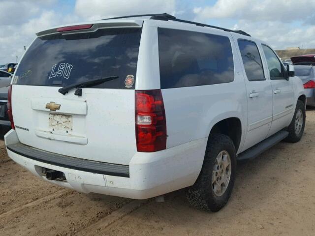 3GNFK16387G122033 - 2007 CHEVROLET SUBURBAN K WHITE photo 4