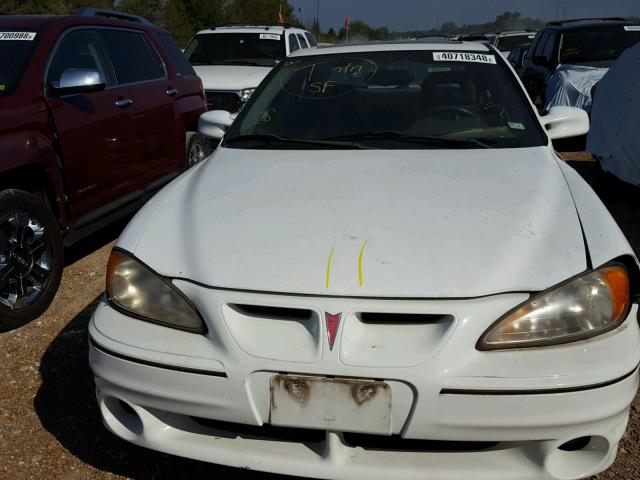 1G2NW52E4XM835830 - 1999 PONTIAC GRAND AM G WHITE photo 7