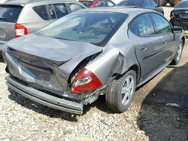 2G2WP552071123975 - 2007 PONTIAC GRAND PRIX SILVER photo 4