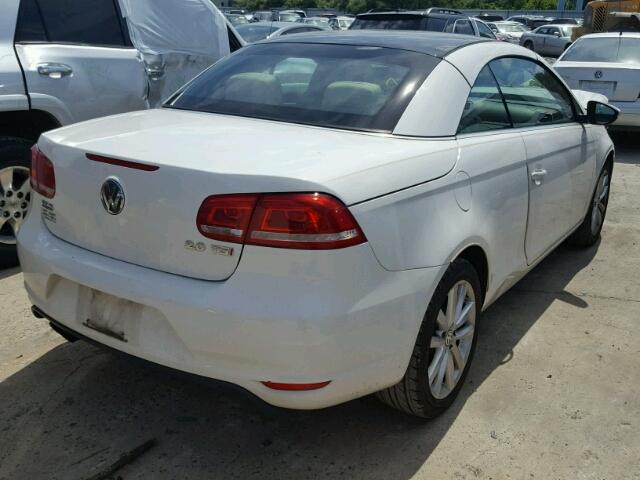 WVWBW7AH1CV003498 - 2012 VOLKSWAGEN EOS KOMFOR თეთრი ფოტო 4