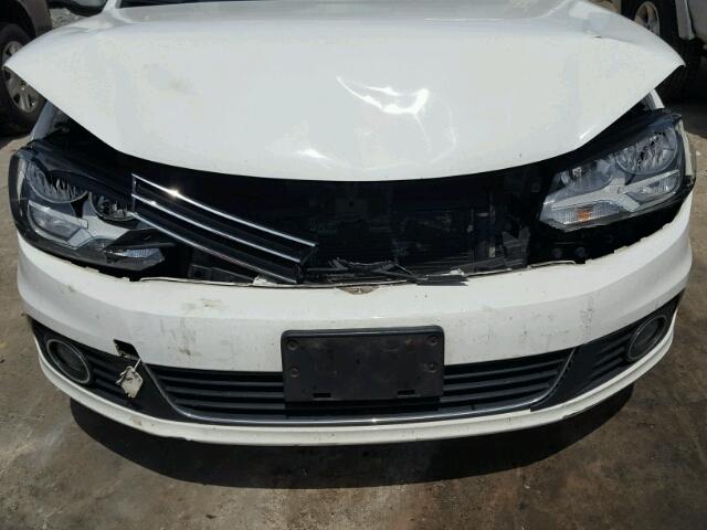 WVWBW7AH1CV003498 - 2012 VOLKSWAGEN EOS KOMFOR თეთრი ფოტო 9