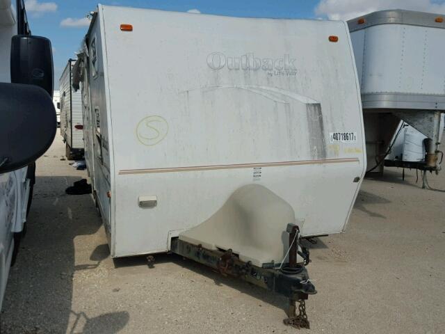 4YDT2602135902043 - 2003 KEYSTONE OUTBACK WHITE photo 1