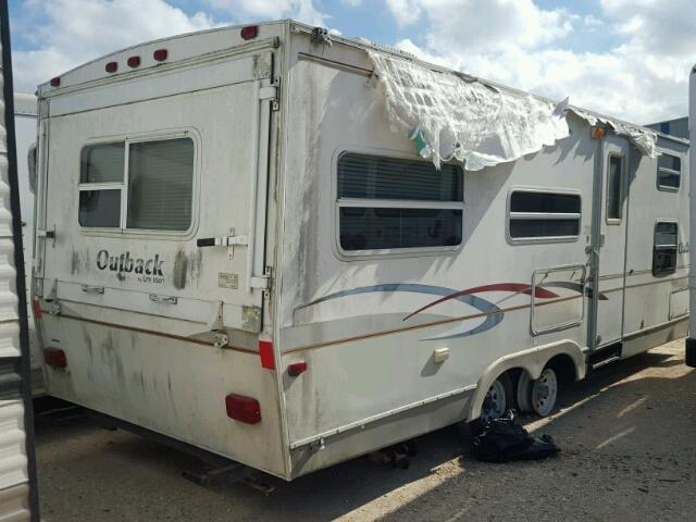 4YDT2602135902043 - 2003 KEYSTONE OUTBACK WHITE photo 4