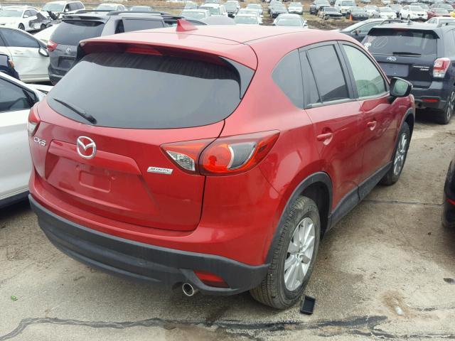 JM3KE2CY2G0885911 - 2016 MAZDA CX-5 RED photo 4