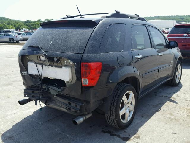 2CKDL537386027025 - 2008 PONTIAC TORRENT GX BLACK photo 4