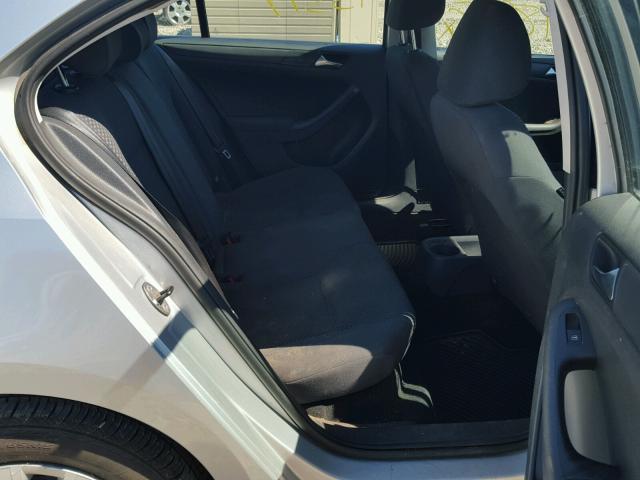 3VW2K7AJXBM347786 - 2011 VOLKSWAGEN JETTA BASE 银色 照片 6