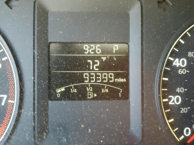 3VW2K7AJXBM347786 - 2011 VOLKSWAGEN JETTA BASE 银色 照片 8